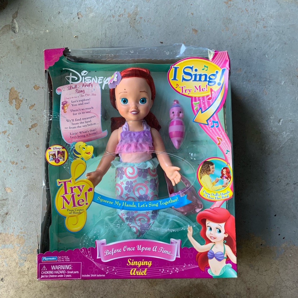 Singing Ariel - Before Once Upon a Time doll